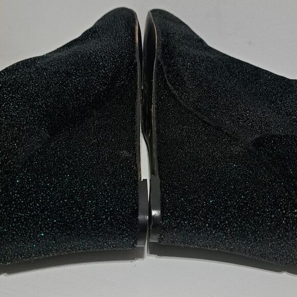 Free People Seville Slouchy Glam Wedge Boots Size 41 Black Multi - Picture 15 of 17